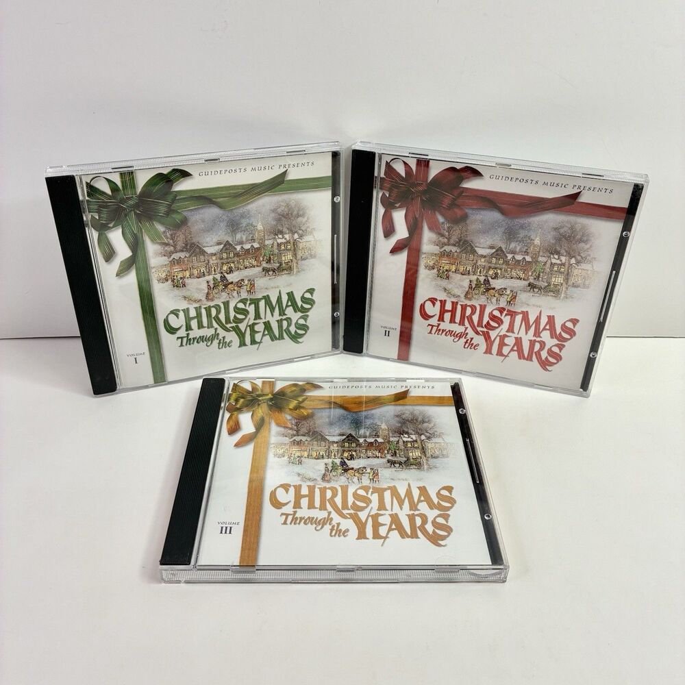Christmas Through the Years: 3 CD Set From Guideposts Music CD Lot Traditional
